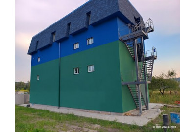 Установка системи блискавкозахисту будівлі Віта Поштова